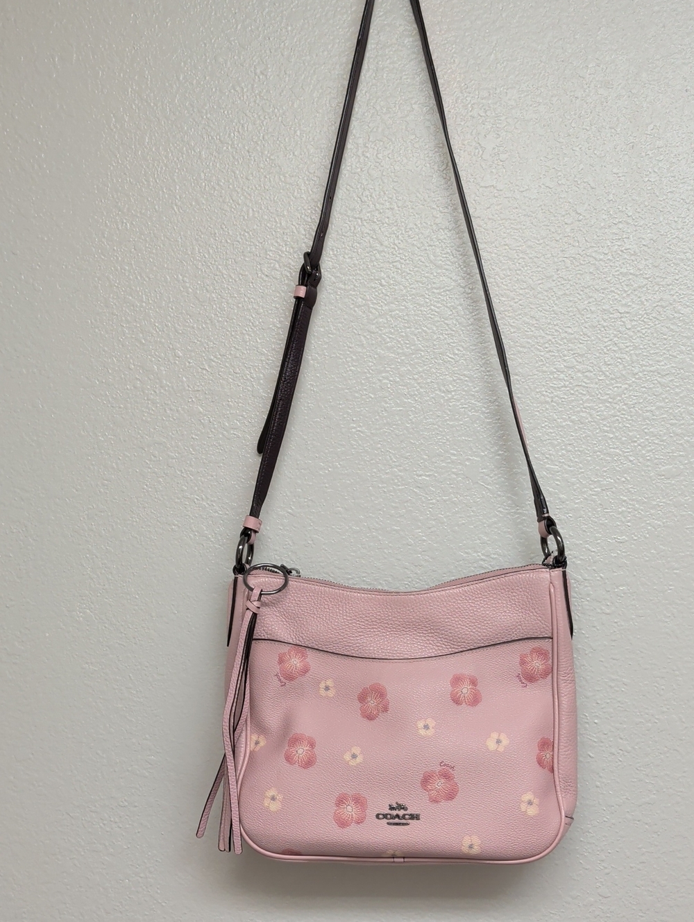 Coach Floral Crossbody in Pink NWT
